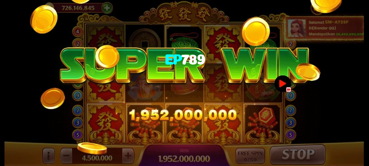 EP789 casino presented on mobile device in Pakistan with slots and live games